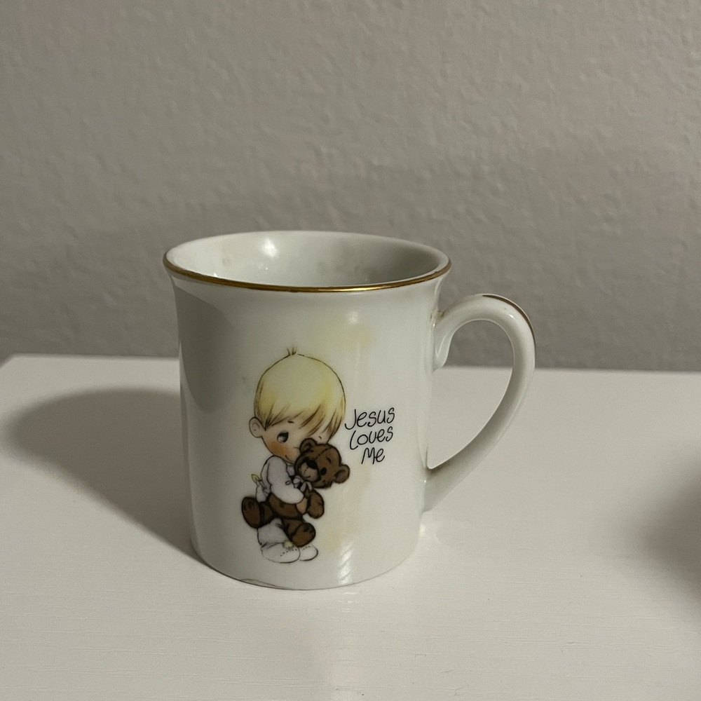 Precious Moments Jesus Loves Me Tiny Mug